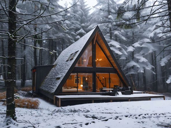 Lake Arrowhead Cabins - A-Frame Style 001