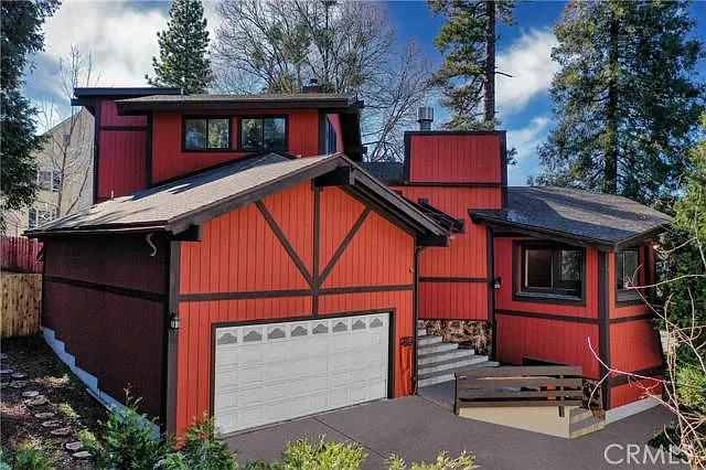 Crestline Home For Sale At 161 Pine Ridge Road Crestline Ca Front View 02